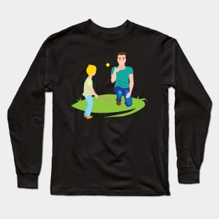 Father s Day baseball Long Sleeve T-Shirt